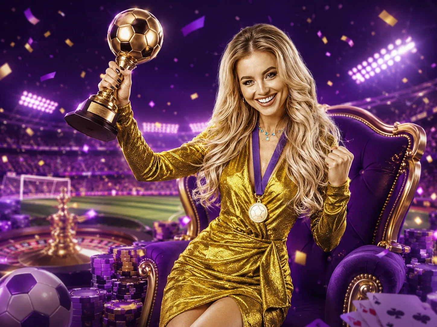 Roulette wheel golden spin